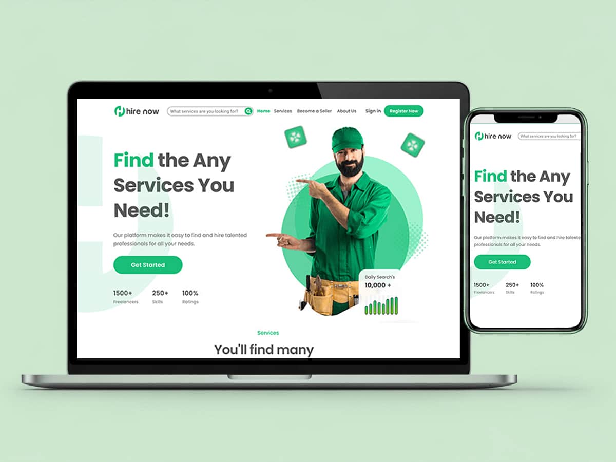 Ravo Design UI/UX Mockup 3